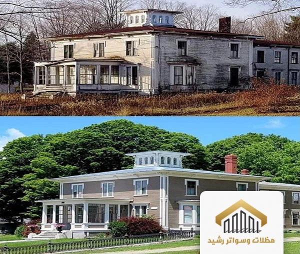 ترميم منازل قبل وبعد جدة